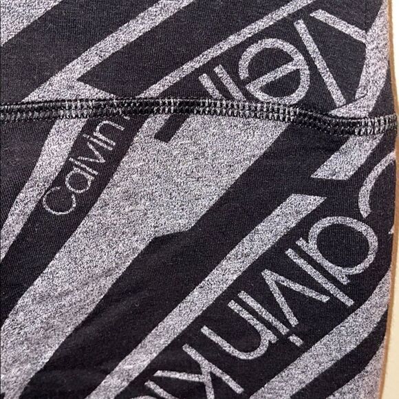 NWT Calvin Klein performance leggings black grey - Picture 7 of 8